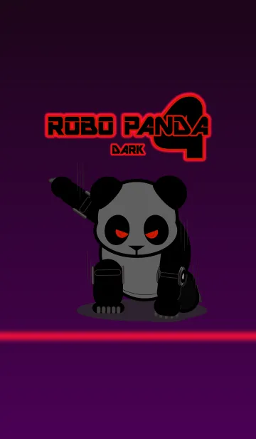 [LINE着せ替え] ROBO PANDA 4 -Dark-の画像1