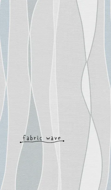 [LINE着せ替え] fabric wave*gray ＆ blackの画像1