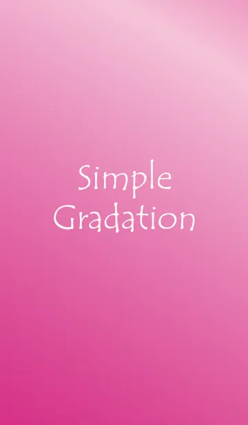 [LINE着せ替え] Simple Gradation -PINK7-の画像1