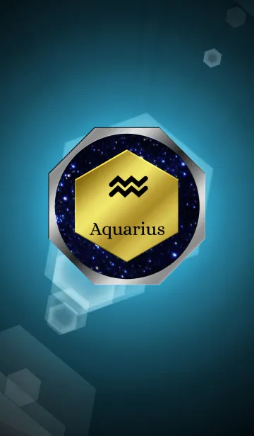 [LINE着せ替え] -Aquarius- 2 (j)の画像1