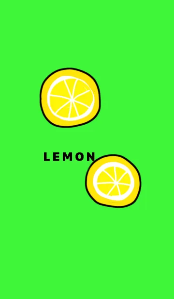 [LINE着せ替え] 爽やかレモンの画像1