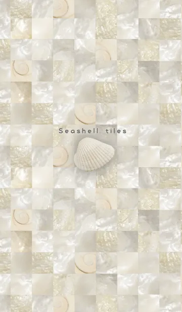 Seashell tiles -coquille pearl-の着せ替えメイン画像