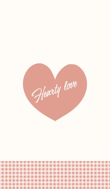 [LINE着せ替え] Hearty love _move pink_の画像1