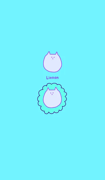 [LINE着せ替え] Liooon murasaki x sora 3の画像1