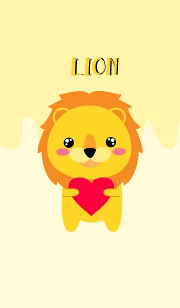 [LINE着せ替え] I am Pretty Lion Theme (jp)の画像1
