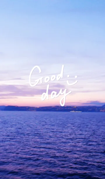 [LINE着せ替え] 夕日が美しい-スマイル22-の画像1