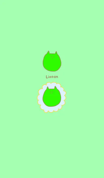[LINE着せ替え] Liooon kirin x water 4の画像1