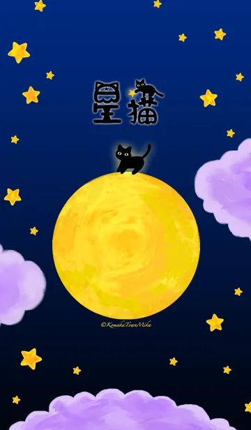 [LINE着せ替え] 大人の星猫の星の画像1