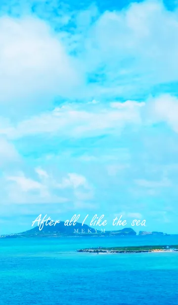 [LINE着せ替え] After all I like the sea 18の画像1