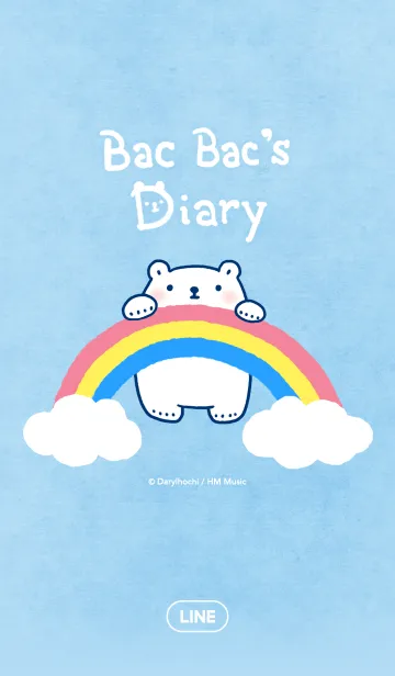[LINE着せ替え] Bac Bac's Diary-Day dreamingの画像1