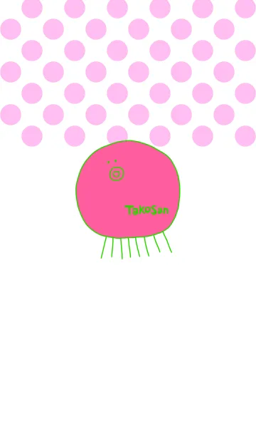 [LINE着せ替え] TAKOSAN midori - JPN 2の画像1