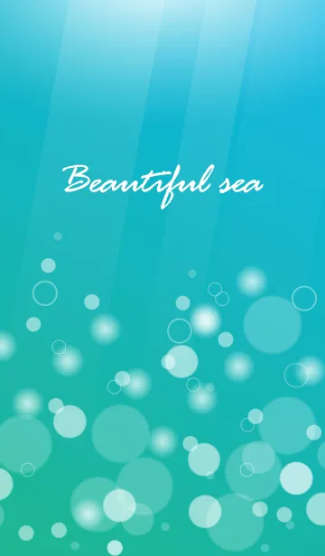 [LINE着せ替え] -AQUA- Beautiful Seaの画像1