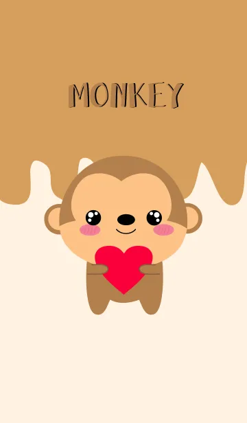 [LINE着せ替え] I am Pretty Monkey Theme (jp)の画像1