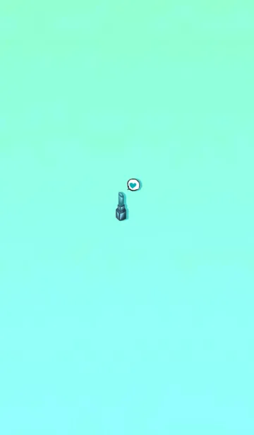 [LINE着せ替え] ちびかわリップライトブルーの画像1