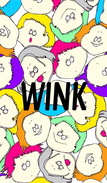 [LINE着せ替え] -WINK-の画像1