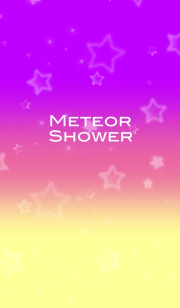 [LINE着せ替え] Meteor Shower Aの画像1
