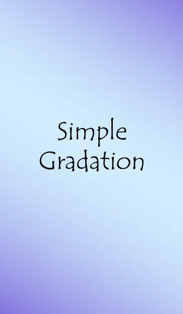 [LINE着せ替え] Simple Gradation -Shiny Purple-の画像1