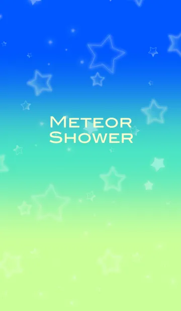 [LINE着せ替え] Meteor Shower Bの画像1