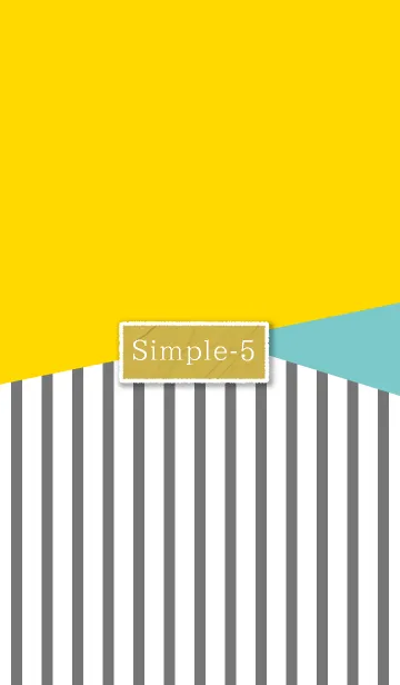 [LINE着せ替え] Simple 5の画像1