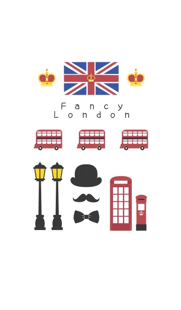 [LINE着せ替え] Fancy Londonの画像1