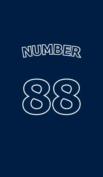 [LINE着せ替え] Number 88の画像1