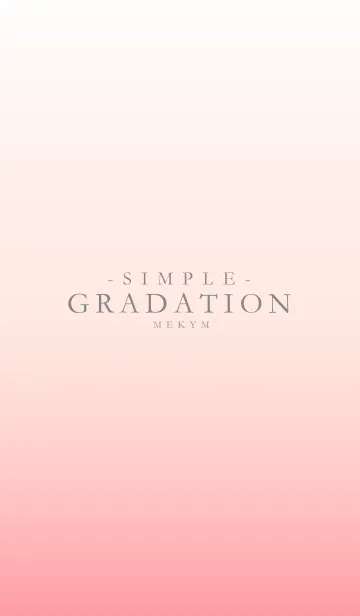 [LINE着せ替え] PINK GRADATION 2 -SIMPLE-の画像1