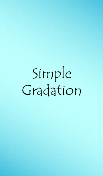 [LINE着せ替え] Simple Gradation -Shiny Blue-の画像1