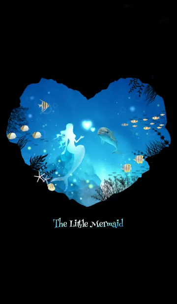 [LINE着せ替え] The Little Mermaid ＆ Dolphinの画像1