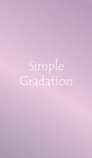 [LINE着せ替え] Simple Gradation -PURPLE 2-の画像1