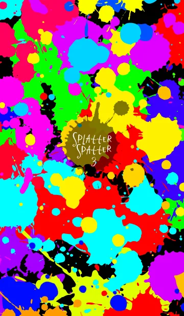 [LINE着せ替え] Splatter Spatter 3の画像1