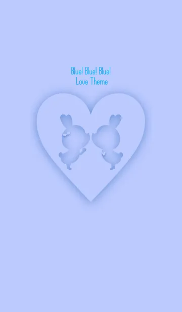 [LINE着せ替え] Blue！ Blue！ Blue！ Love Theme.の画像1