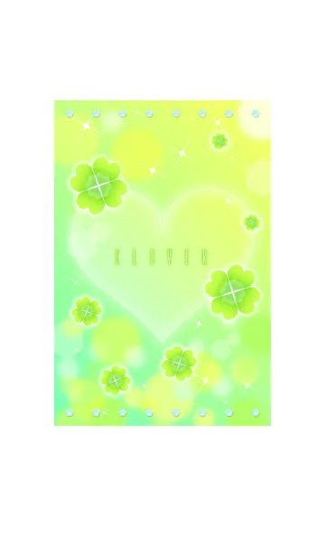 [LINE着せ替え] GREEN CLOVER-シアワセノシルシ-の画像1