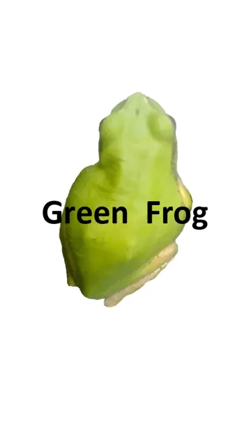 [LINE着せ替え] Green frog(アマガエル)の画像1
