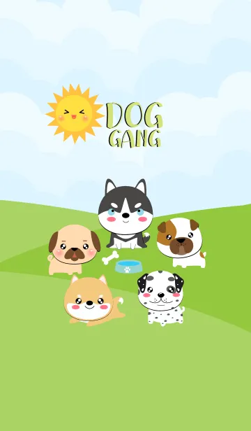 [LINE着せ替え] Dogs Gang Theme (jp)の画像1