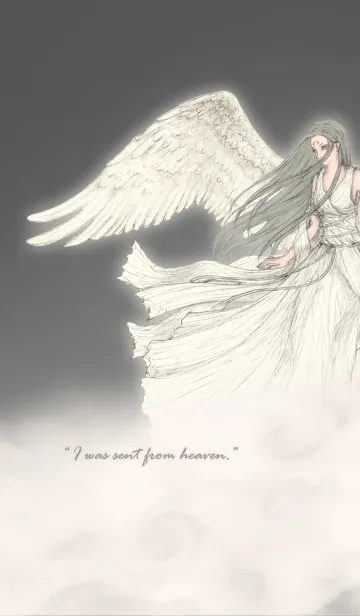 [LINE着せ替え] "I was sent from heaven."の画像1