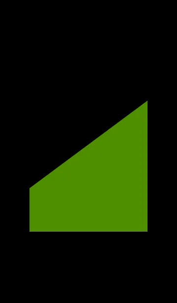 [LINE着せ替え] シンプル 緑と黒 ロゴ無しの画像1