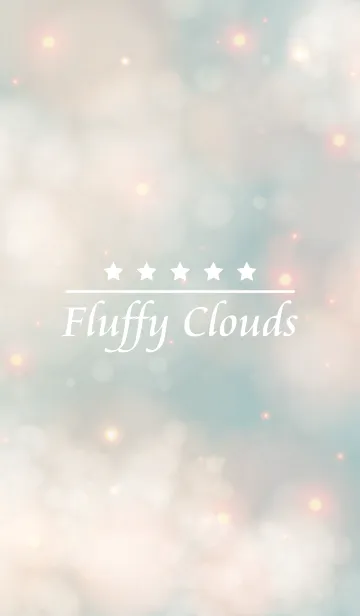 [LINE着せ替え] Fluffy Clouds -RETRO-の画像1