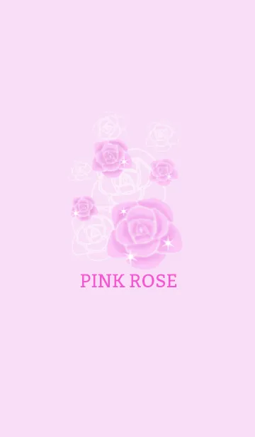 [LINE着せ替え] PINK ROSE *の画像1