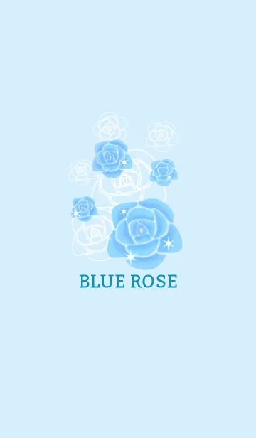 [LINE着せ替え] BLUE ROSE *の画像1