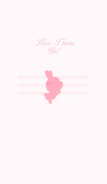 [LINE着せ替え] Love Theme Girl Borderline.の画像1