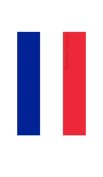 [LINE着せ替え] 三色旗トリコロール ☆ フランス 仏の画像1