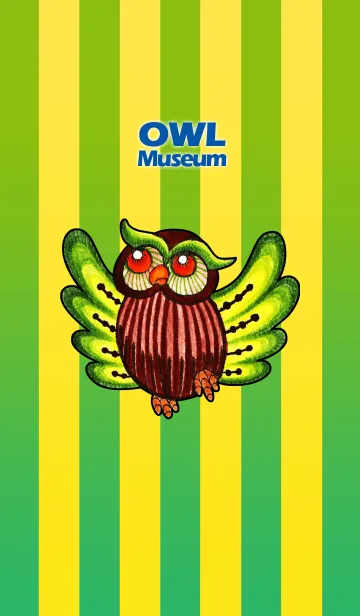 [LINE着せ替え] フクロウ 博物館 105 - Persistence Owlの画像1