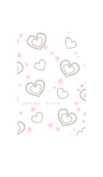 [LINE着せ替え] Candy love pearlheartの画像1