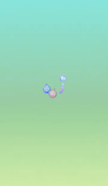 [LINE着せ替え] 夏の風物詩ライトグリーンの画像1