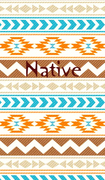 [LINE着せ替え] Native Pattern 4の画像1