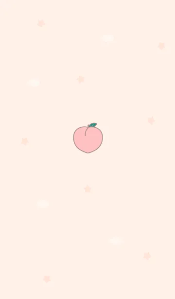 [LINE着せ替え] peach peach pinkの画像1