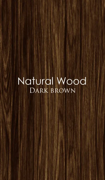 [LINE着せ替え] Natural Wood Designの画像1
