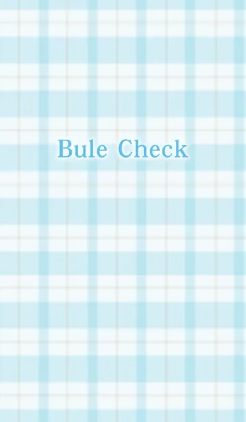 [LINE着せ替え] Bule Checkの画像1