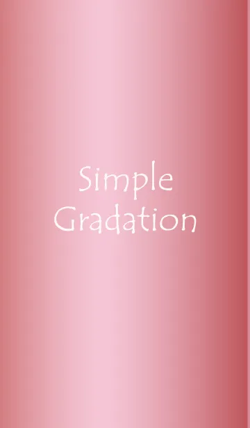[LINE着せ替え] Simple Gradation -GLOSSY PINK3-の画像1