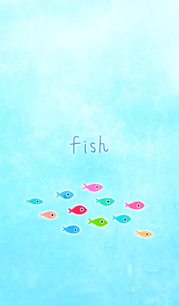 [LINE着せ替え] fish お魚たちの画像1